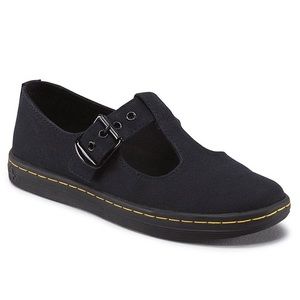 Woolwitch T-Bar Mary Jane Canvas Doc Martens